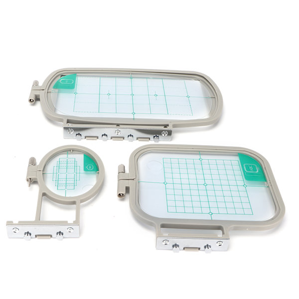 3-pack broderiram med hushålls multifunktionell broderi symaskin set för hemmet