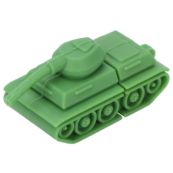 Flashminne Bärbar Cartoon TankShaped 2.0 USB Pendrive Disk för PC Tablet Information Lagring Dataöverföring (64GB)