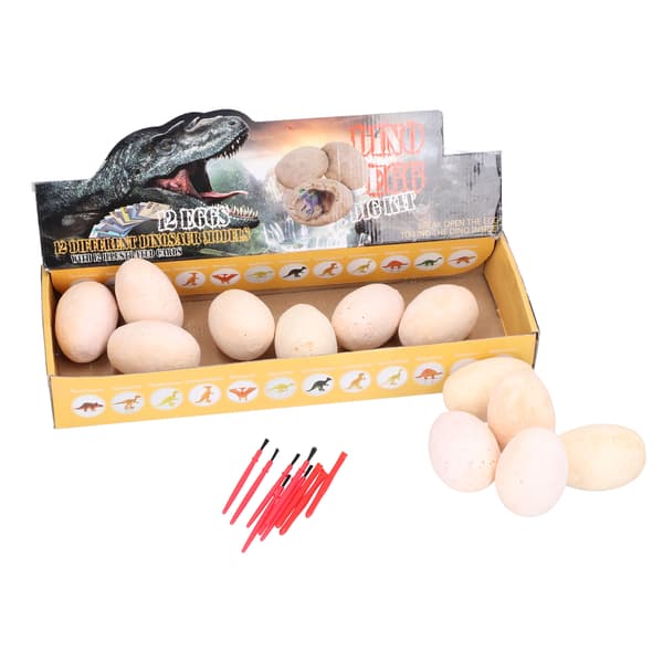 Dinosaur Egg Utgravningssett Svært Simulert Arkeologi Pedagogisk Gave til Gutter Jenter Småbarn