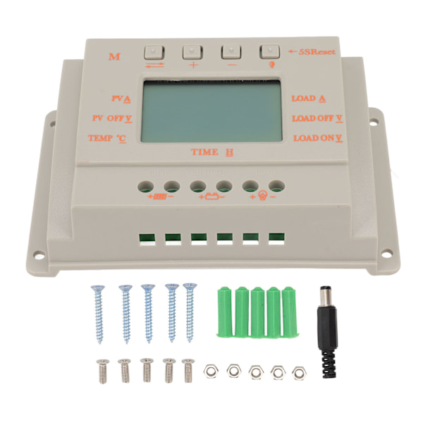 12V 24V 20A MPPT Solcellelader Solcelleanlegg Solcellepanel Laderegulator