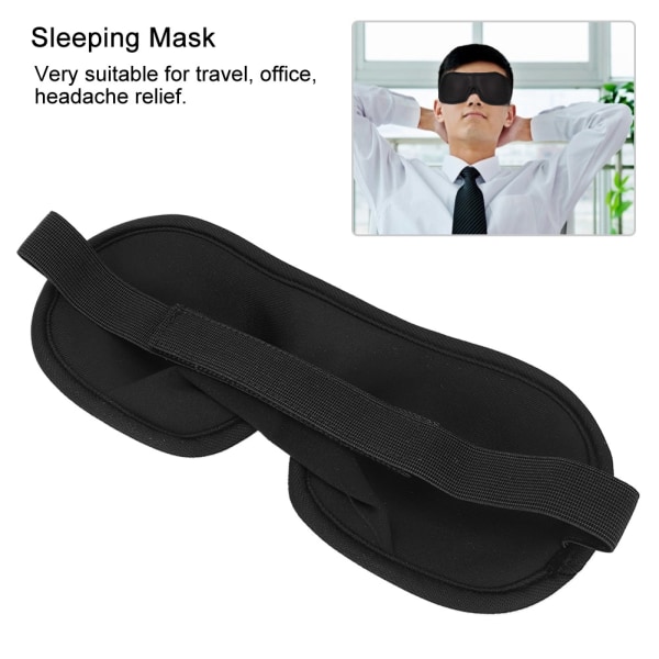 3D Sovende Øjenmaske Skygge Cover Rest Søvn Øjenplaster Blindfold skjold Rejse Sovehjælp