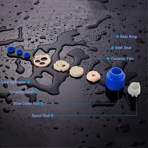 35/40mm Keramisk Insats Blandare Ersättning Vattenkran Inre Kontroll Kranventil (40mm)