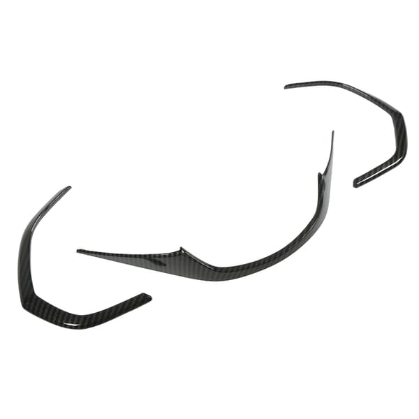 Midtkonsoll Dashbordpanel Trim Karbonfiberfarge Erstatning for Corvette C7 2014-2019