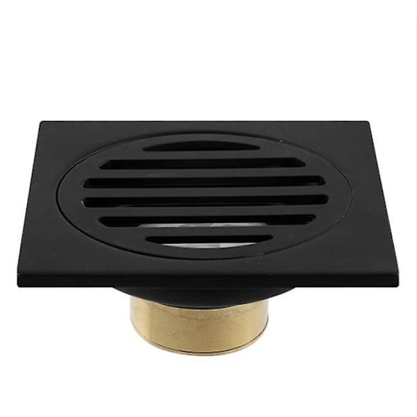 Svart plast korsgaller gallergolv - 10*10cm panelstorlek, lanseringsdjup > 3,5cm