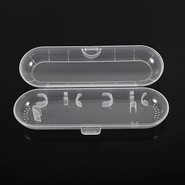 Plast Elektrisk tandborste Förvaring Organizer Box Case Hållare Badrum Resa Camping Portable