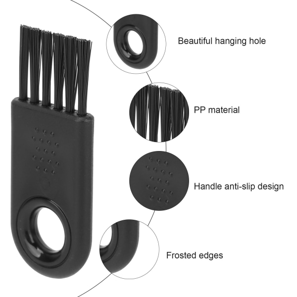 Rensebørstesett for elektrisk barbermaskin (6 stk) - multifunksjonelt, anti-skli, for barberhøvel og trimmer