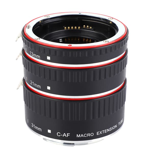 Autofokuserende makroforlengelseslinser adapterringsett for Canon EF S-objektiv