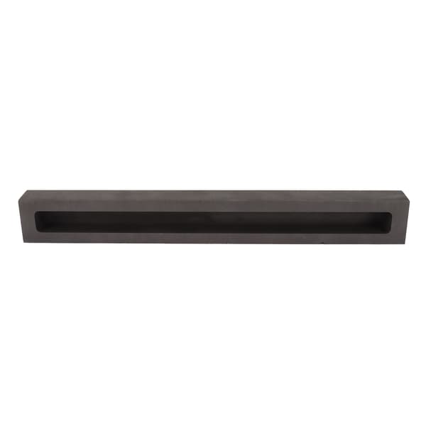 Støpeform for barrer Sølv Gull Metallstøping Raffinering Høypuritet Grafittform Digel 230×15×15mm