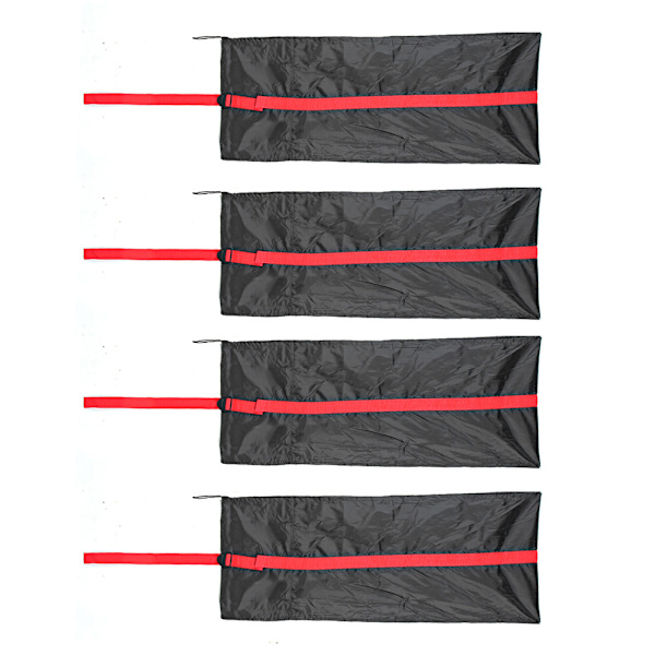 4 stk Universal Reservehjul Deksel Oppbevaringspose Hjulbeskytter for Bil SUV TruckS-190T
