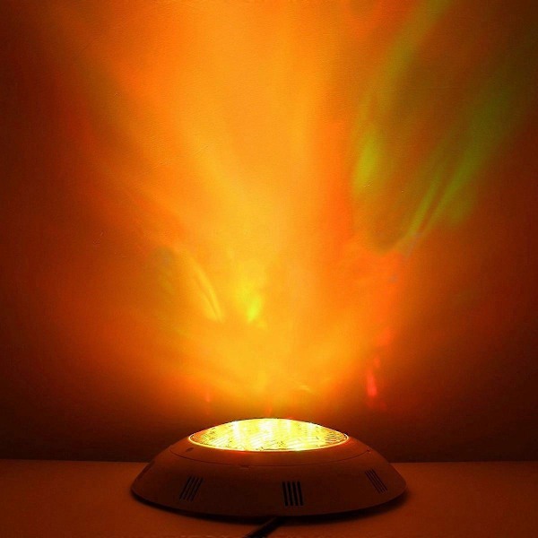 7 Färger 24V 18W LED RGB Pool Ljusstark Lampa /Fjärrkontroll
