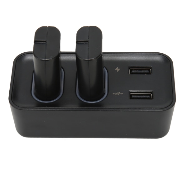 Kontroller batteripakke 2 stk 800mAh oppladbare batterier med USB-ladestasjon for Xbox One X S-serien