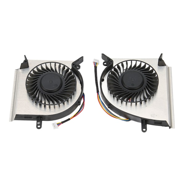 CPU GPU køleventilator til MSI GE75 GP75 GL75 Lav støj Lavt strømforbrug Effektiv varmeafledning CPU GPU ventilator