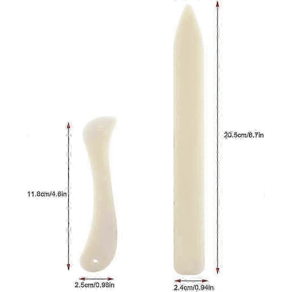 DIY Plastisk Imitasjon Ku Fraktur Papirskrape (2 Spesifikasjoner) 2 Stykker