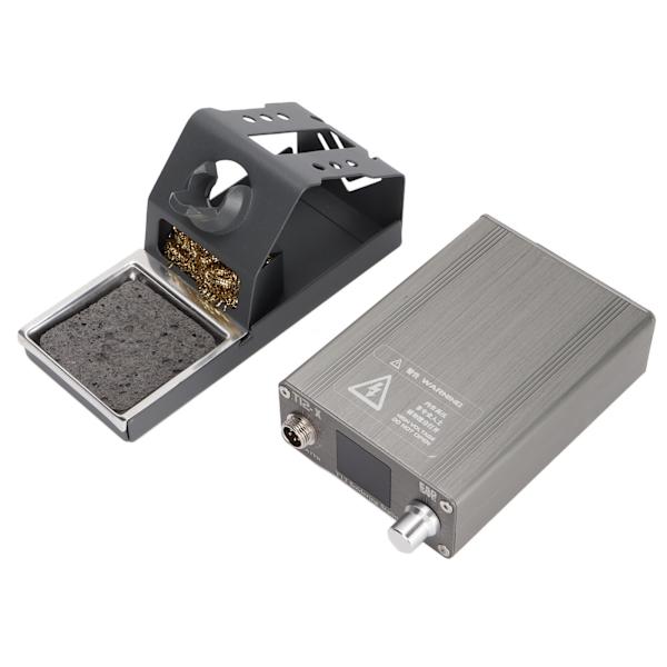 T12‑X Lödstation 75W Temperaturjusterbar med LCD Digital Dispaly för DIY Reparation Prise EU 100‑240V