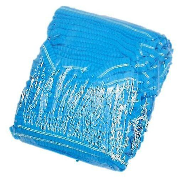 Engångs Blå Hårnät - 100-pack