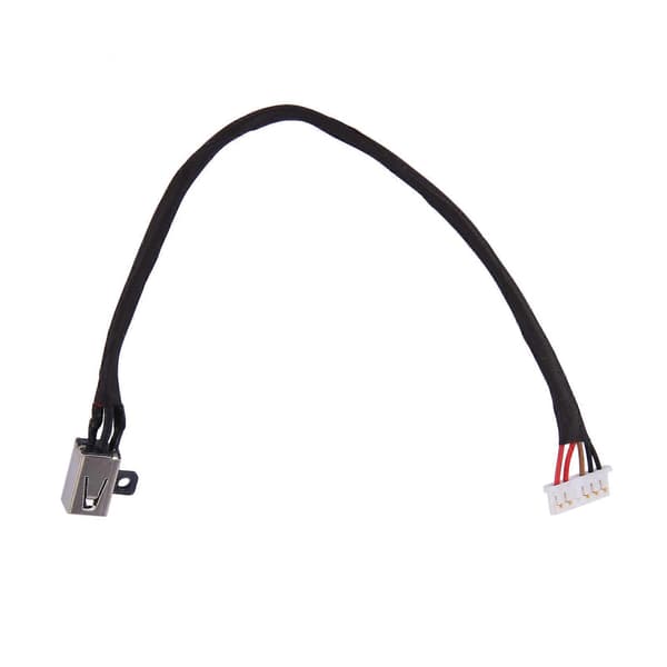 5X DC-strømstikkabel til Dell Inspiron 15-3551 14-3458 3558 3552 Black