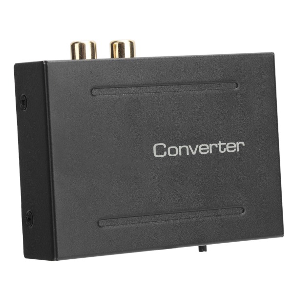 Audio Extractor Converter HighDefinition Multimedia Interface til AUDIO+ SPDIF+ R/L (svart)