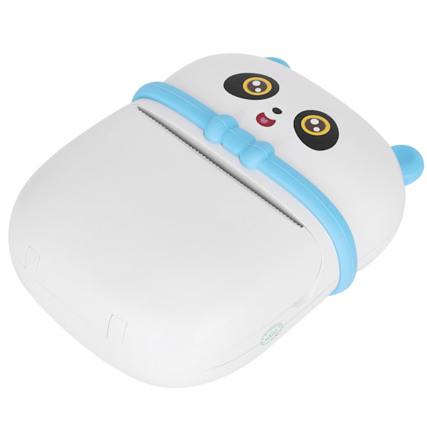 Mini Memo Printer med termisk papir til udskrivning af foto, forkert spørgsmål, skoleartikler, blå