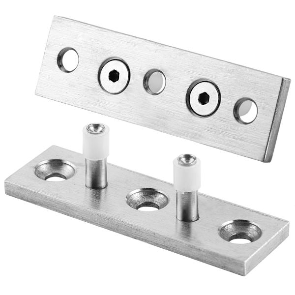 Hjem 304 rustfrit stål gulv rulle guide hardware beslag til skydedør