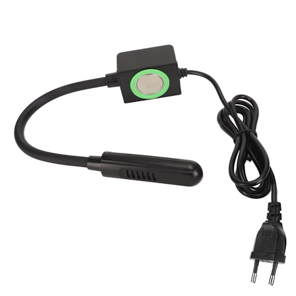 Symaskin LED-ljus med magnet 2W 15 ljuspärlor 360 graders roterande gåshals Syljus för metallytor EU-kontakt