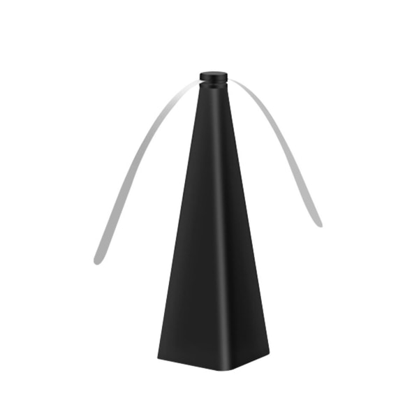Svart flue-avvisende vifte reflektert hologram punkt praktisk stabil moderne automatisk stille flue-avvisende vifte