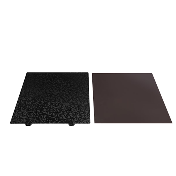 3D-skrivarplatta i PET PEI, 300 x 300 mm, slät PET, frostad PEI, dubbelsidig PEI-platta för PLA PETG TPU TPE, stålplatta, 1,2 mm tjocklek, magnet