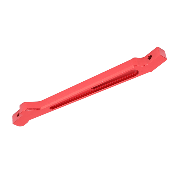 Aluminiumlegering Framstyrningschassi Stöd för ARRMA 1/8 Fjärrkontroll Bilar Serie Röd