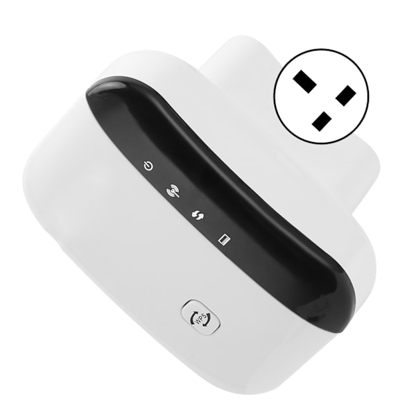 WiFi-repeater, trådløs RJ45-router/AP-tilstand, hotspot-forlænger, signalforstærker, tilbehør, UK-stik