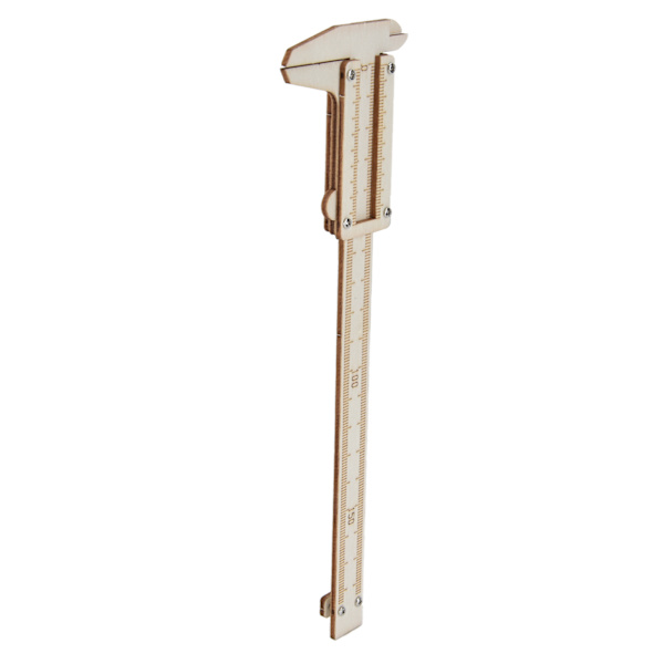 STEM Montering Vernier Caliper DIY Barn for Barn Læring Tidlig Læring Pedagogisk Vitenskap Eksperimentleketøy