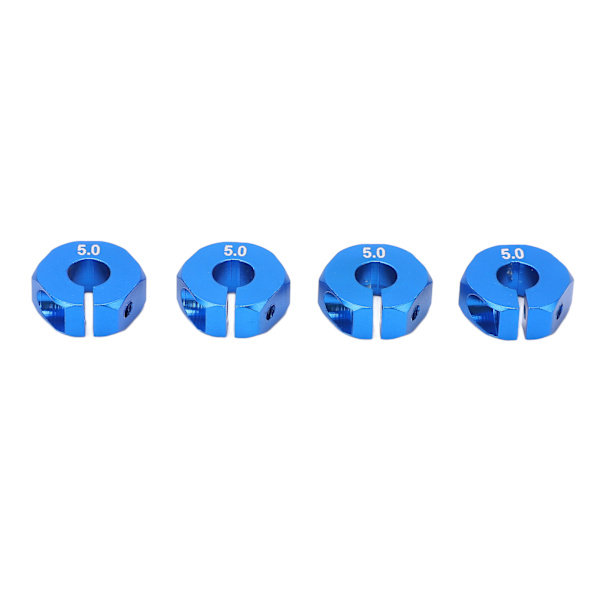 4 stk 12mm hjul sekskant navadapter kombiner kobling med pinner skruer RC bil reservedeler for 1/10 RC bil blå