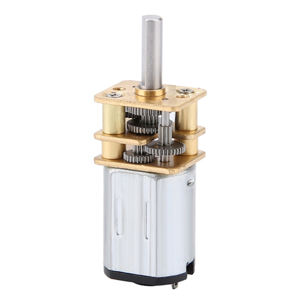 Upouusi N20 DC -moottori metallivaihteistolla - 1 kpl, 3V/6V, 50/150/200rpm 6V 150RPM