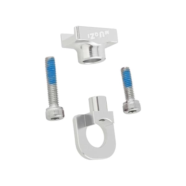 6x Bicycle Chain Tensioner, Single Speed Chain Adjuster, Compact Aluminum Alloy