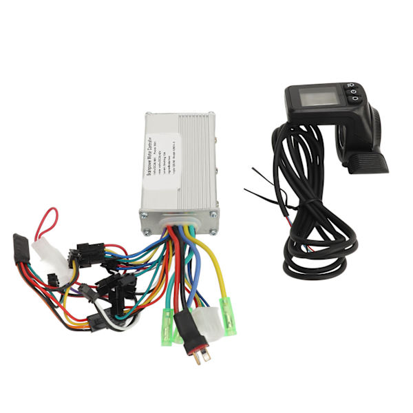 Sähköpyörän ohjaussarjan 36V 48V 350W 13A ohjain 128DX peukalo kaasukahva LCD-paneeli sähköpyörän muunnossarja