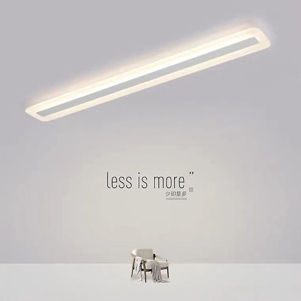 Speillampe Vegglampe Bad Nøytral Hvit Moderne Innendørs Badlampe Badbelysning 40*9*4.5cm