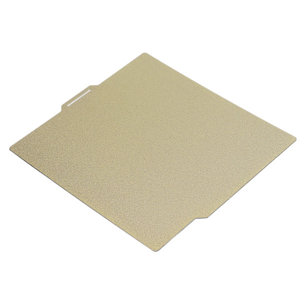 3D-printer PEI PEO-byggeplade 257x257mm Dobbeltsidet Fleksibel Fjederstålplatform til Bambu X1C P1P