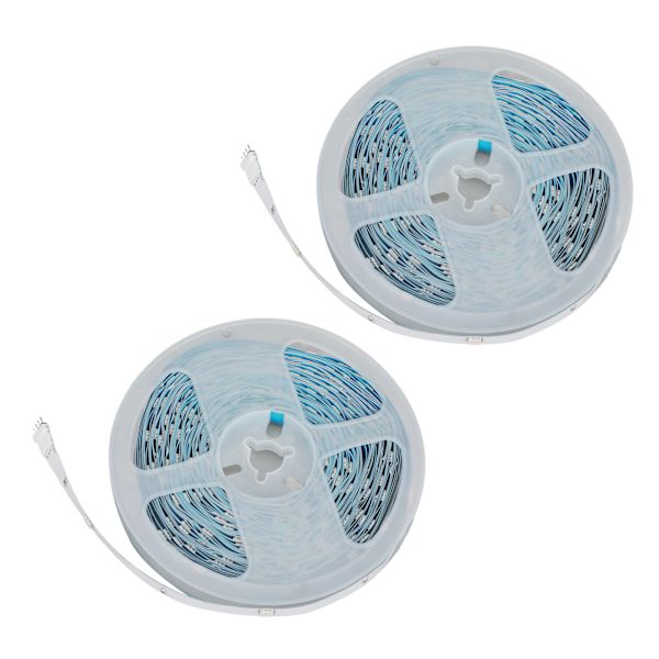 LED RGB-ljusremsa 5V knappkontroll tejp ljus färgförändring USB-driven remsa ljus för sovrum 20m / 65,6ft