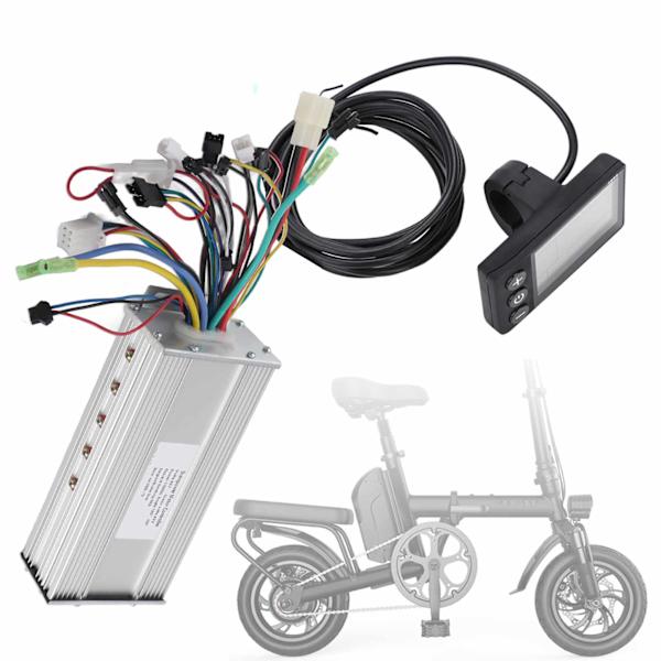 Vanntett LCD-skjermpanel Elektrisk sykkel Ebike Scooter børsteløst kontrollsett (1000W 48V)