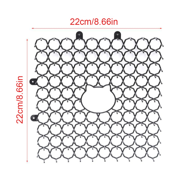 Anti Cat Thorn Pad Muovinen Pet Drive Pad Puutarhanhoito Kissoja ja Koiria Karkottava Pad