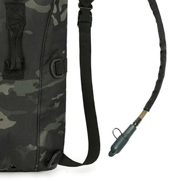 Hydration Pack Slidfast Oxford klud Vandtæt justerbar vandblære rygsæk til cykling Sort Camouflage