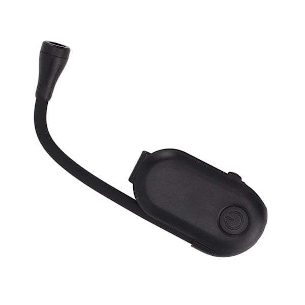Mini Boklys 3W 400mAh 5V 1A 3 Farge Lys Justerbar Arm Trinnløs Dempe Klips På Leselys for Bokelskere