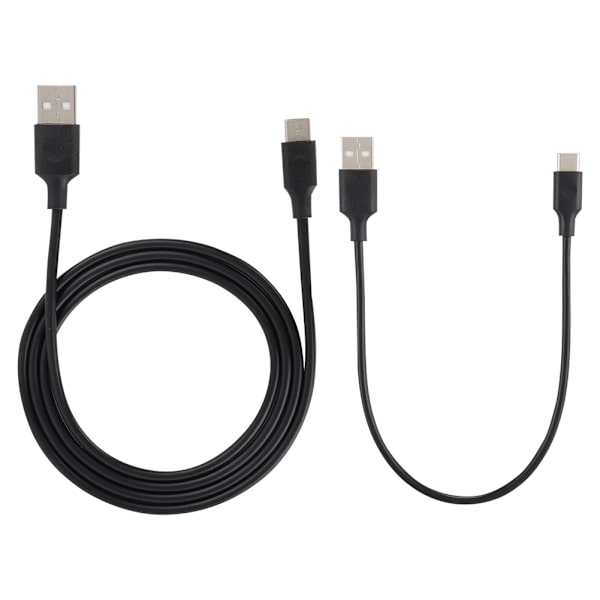 Type-C 3A 1m + Type-C 0.25m latauskaapelit puhdasta kuparia PVC-johto latauslinja
