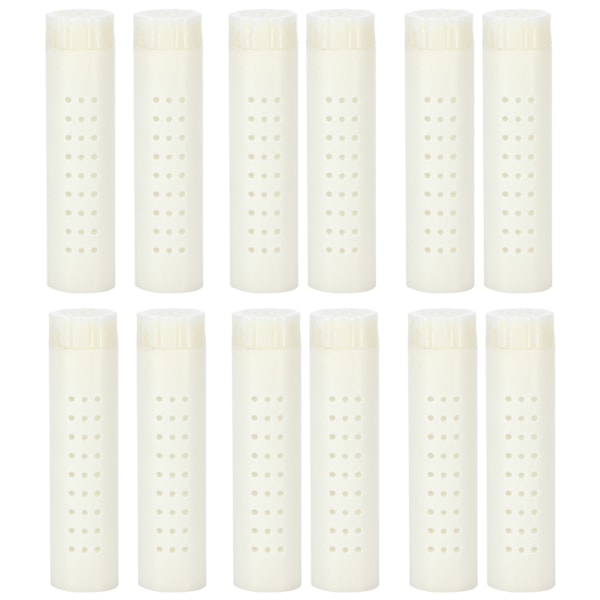 12PCS Queen Bee Cages Plastic Protective Cover Rearing Cup Beekeeper Beekeeping Supplies