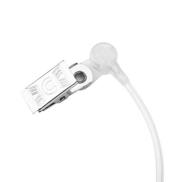 3,5 mm Mono Listen Only Overvåking Akustisk rør Ørestykke Headset Anti-stråling for radio