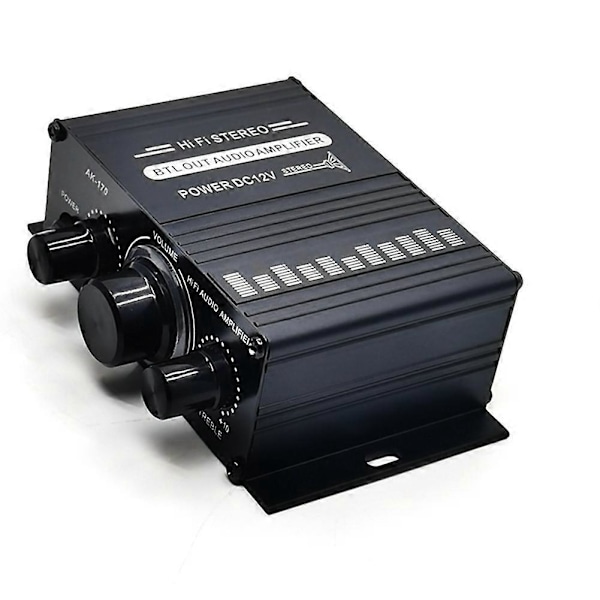 Mini Stereo Forstærker Dc12V Dual Channel Hi-Fi Audio Afspiller