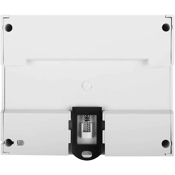 Trefaset 4-leder Din-skinne digital energimåler med LCD-skærm til energistyringssystem (5-100A)