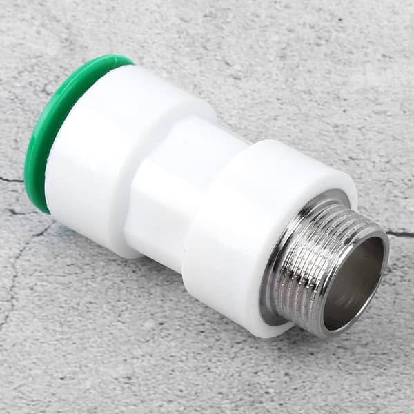 32 mm til G1 tomme utvendig gjenge rørkobling Plast Rett Hurtigkobling Rørfittings