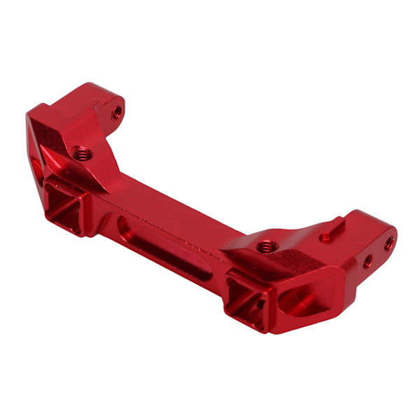 RC Front Bumper Mount Protective Aluminum Alloy RC Car Bumper Bracket för Traxxas 1/10 Crawler Röd