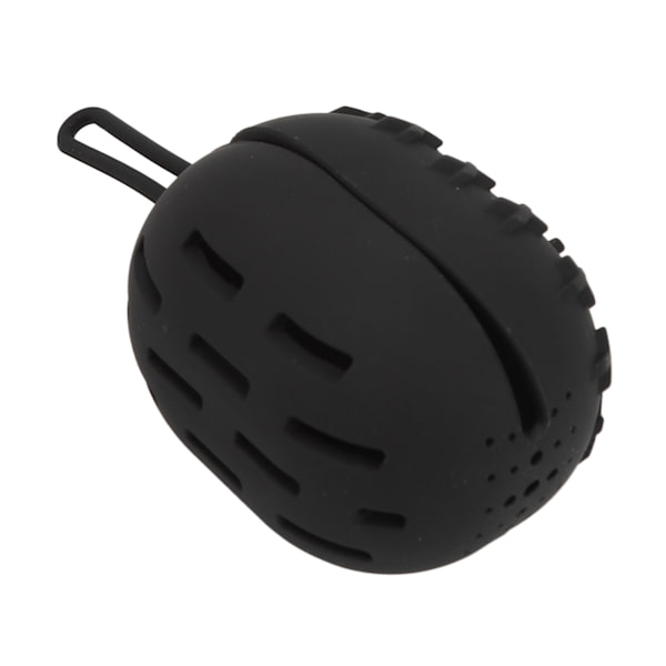 Makeup Svamp Etui Åndbart Blødt Bærbart Silikone Makeup Blender Holder til Hjem Rejse Sort