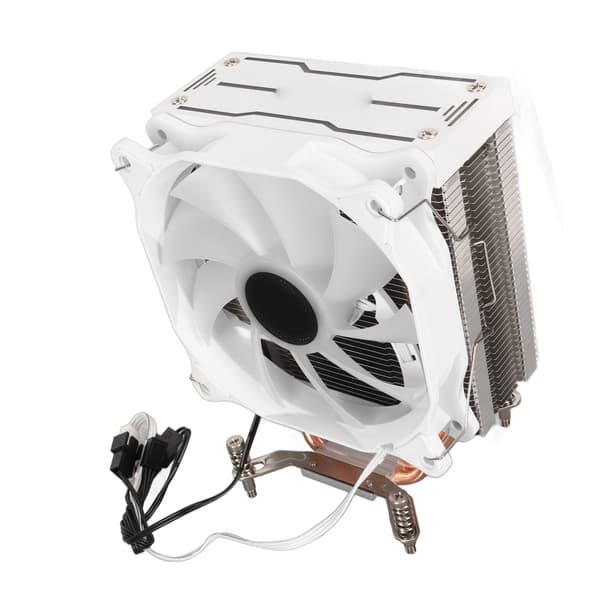 ARGB CPU luftkjøler 4 kobbervarmerør Enkel vifte Hydraulisk 120 mm PC CPU kjølevifter for 2011 B selvbakplan hovedkort