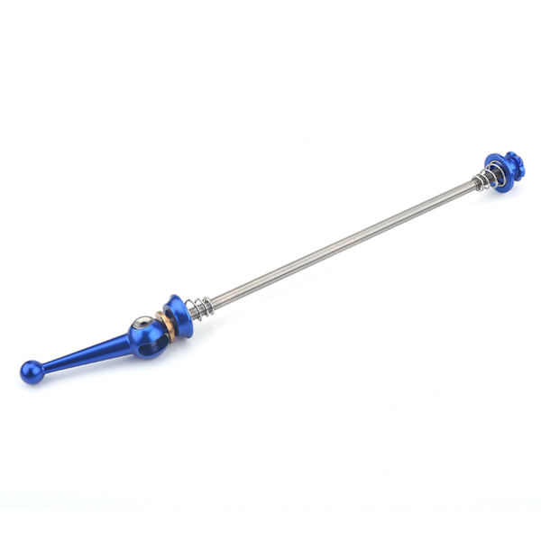 2 stk. Ultralette Titanium Alloy Hurtigudløserspyd Cykel Udskiftning Reparationsdele (Blå)